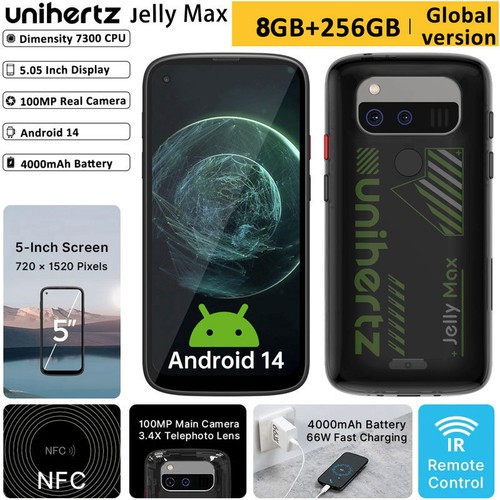 Unihertz jelly max mini - 5g, 4g