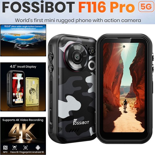Mini rugged phone action - 5g,