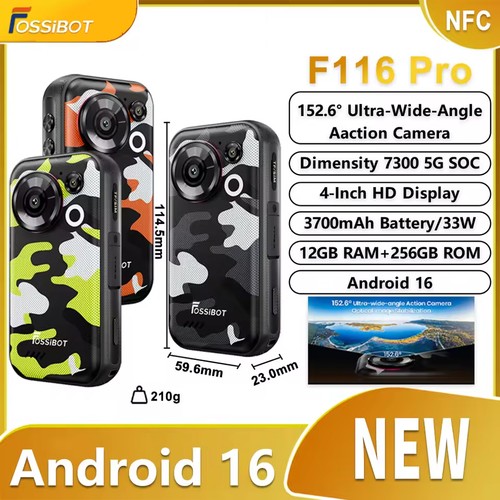 Fossibot f116 pro rugged - fossibot, 5g