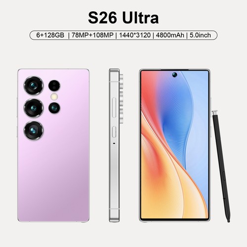 New s26ultra smartphone inch - smartphone, 5-inch